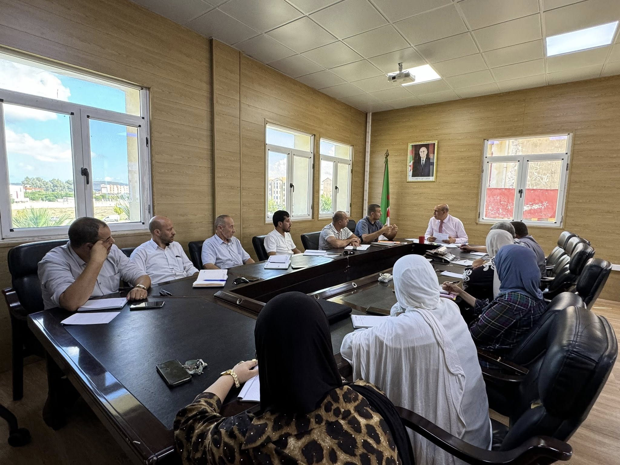 اجتماع مجلس مديرية الجامعة