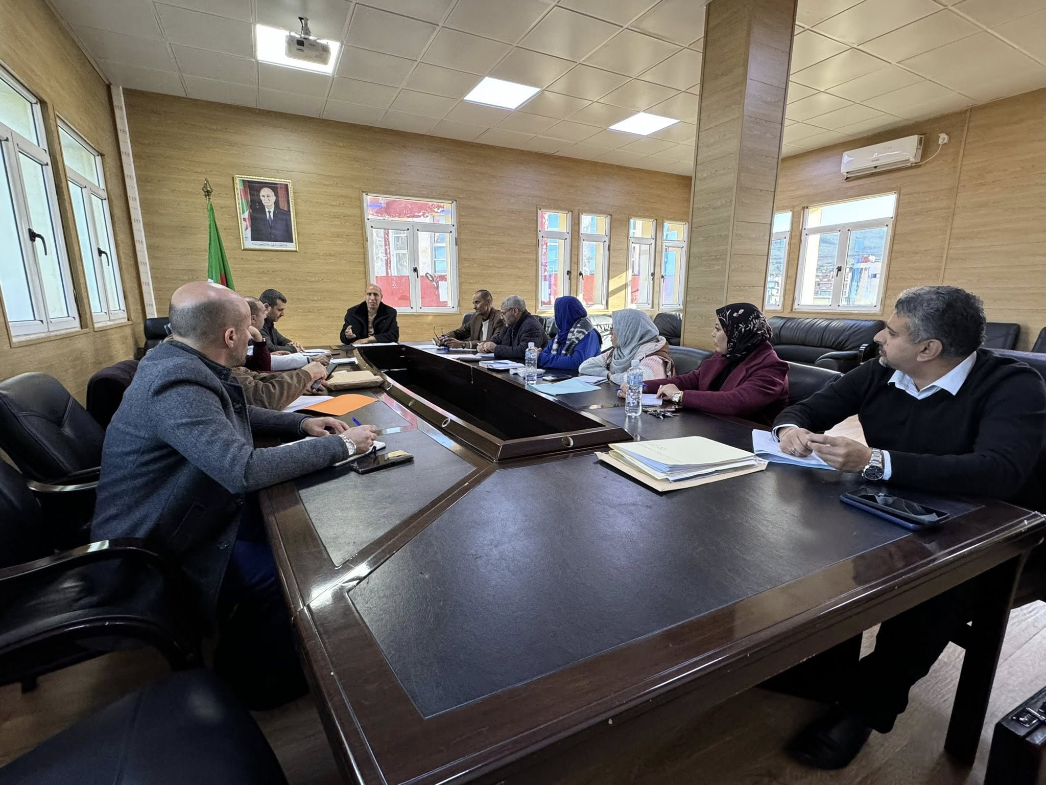 إجتماع مجلس مديرية الجامعة